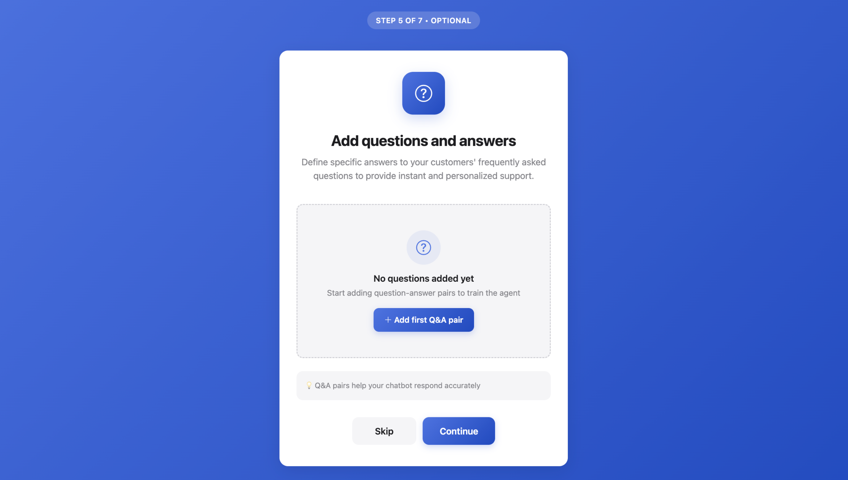 Pari vprašanj in odgovorov